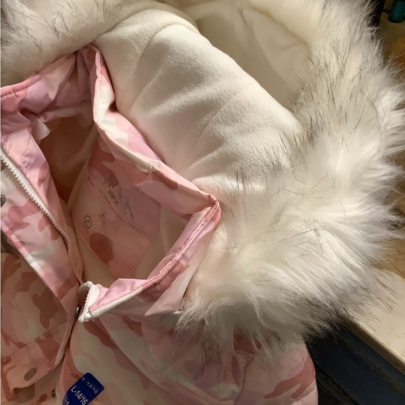 NWT HFX GIRLS WINTER JACKET WITH REMOVABLE FAUX FUR HOOD - Picture 8 of 13